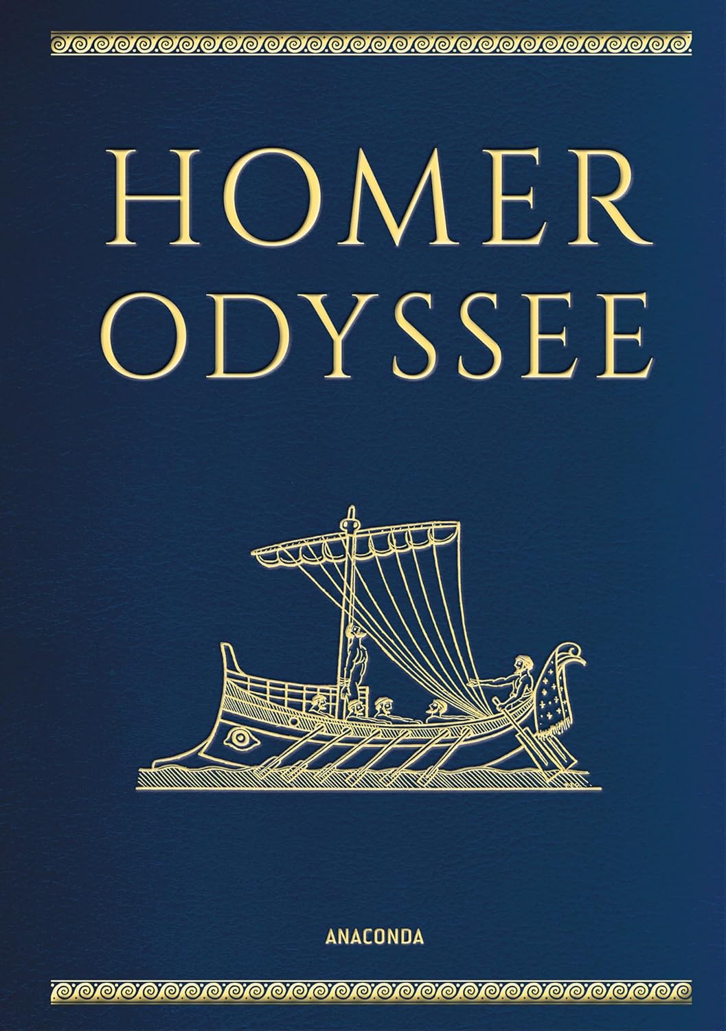 Homer, Odyssee: Schmuckausgabe im Cabra-Ledereinband