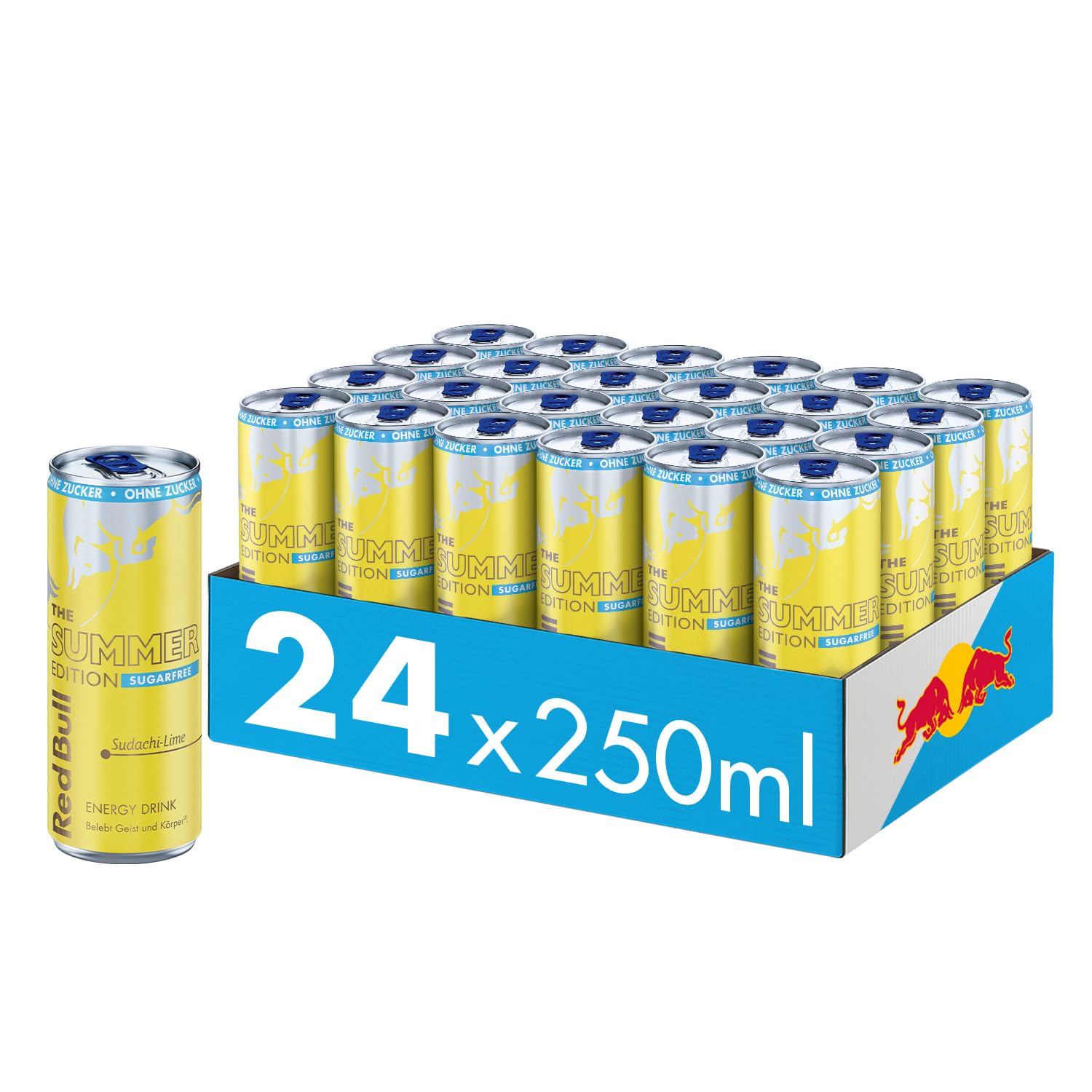 Red Bull Sugarfree Energy Drink Sudachi-Lime Summer Edition