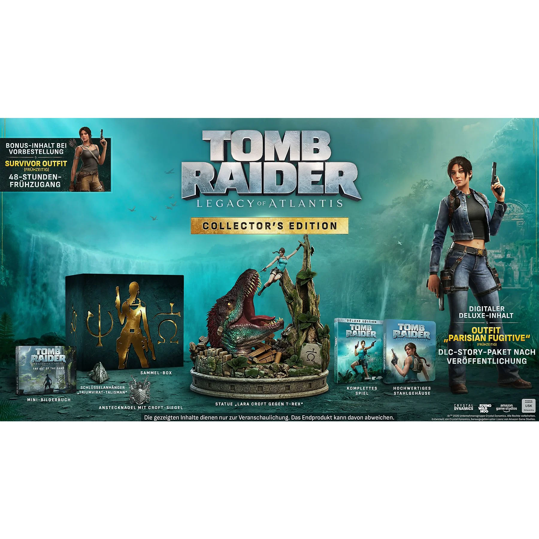 Tomb Raider: Legacy of Atlantis Collector's Edition - [PlayStation 5]